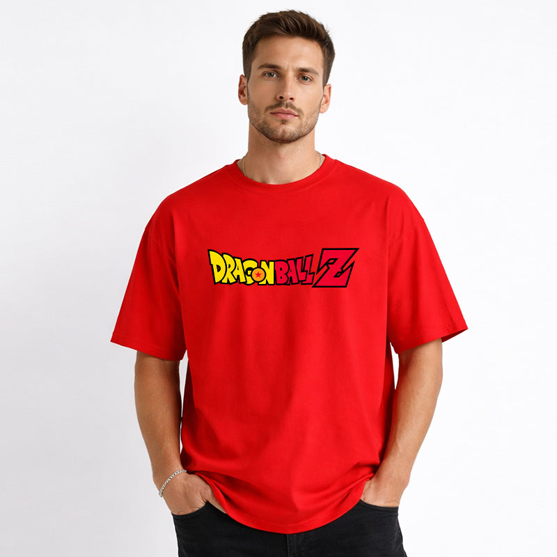 Dragon Ball Anime Goku Cartoon Print Cotton T-Shirt