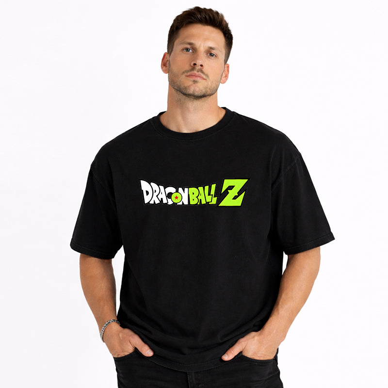 Dragon Ball Anime Broly Cartoon Print Cotton T-Shirt