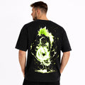 Dragon Ball Anime Broly Cartoon Print Cotton T-Shirt