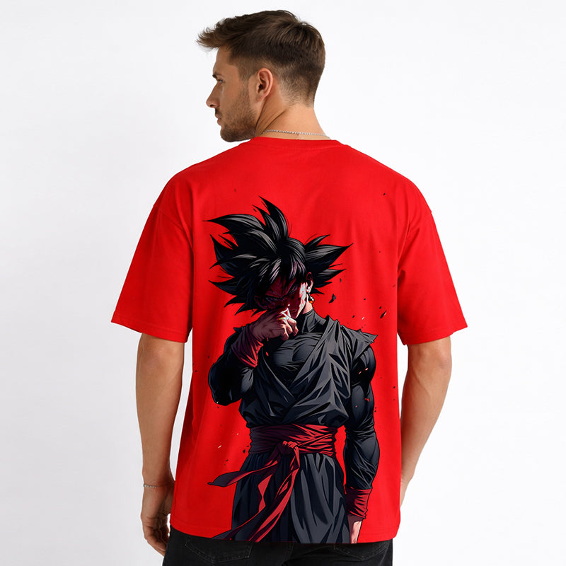 Dragon Ball Anime Goku Cartoon Print Cotton T-Shirt
