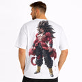 Dragon Ball Anime Goku Cartoon Print Cotton T-Shirt