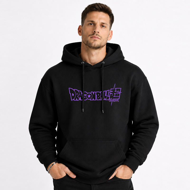 Dragon Ball Anime Beerus Cartoon Print Cotton Hoodie