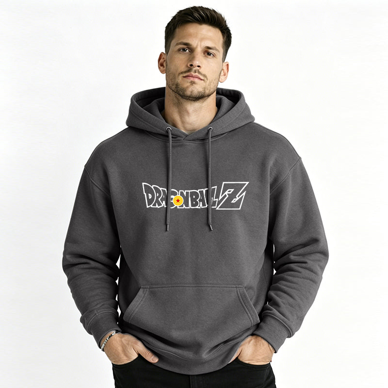 Dragon Ball Anime Gohan Cartoon Print Cotton Hoodie