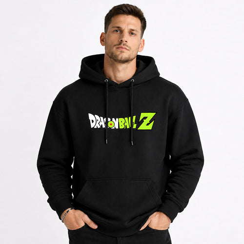 Dragon Ball Anime Broly Cartoon Print Cotton Hoodie