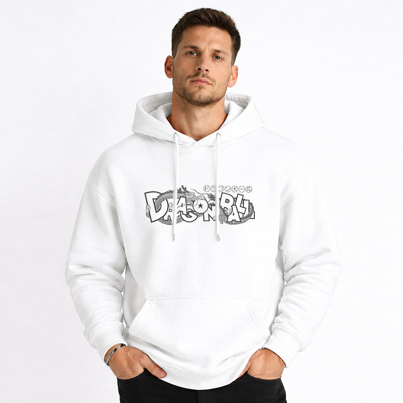 Dragon Ball Anime Goku Cartoon Print Cotton Hoodie