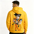 Dragon Ball Anime Goku Cartoon Print Cotton Hoodie