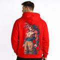 Dragon Ball Anime Goku Cartoon Print Cotton Hoodie