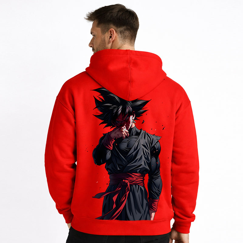 Dragon Ball Anime Goku Cartoon Print Cotton Hoodie