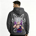 Dragon Ball Anime Gohan Cartoon Print Cotton Hoodie