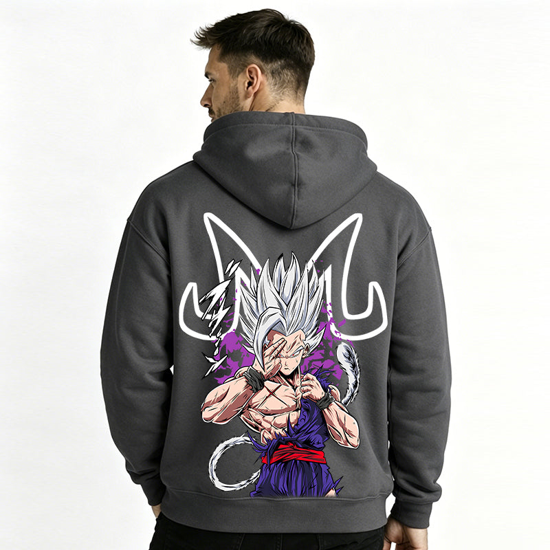 Dragon Ball Anime Gohan Cartoon Print Cotton Hoodie