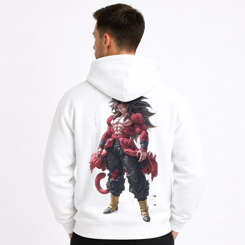 Dragon Ball Anime Goku Cartoon Print Cotton Hoodie