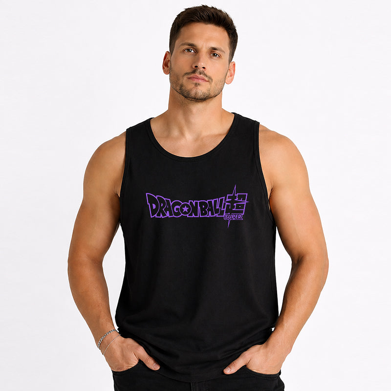 Dragon Ball Anime Beerus Cartoon Print Cotton Tank Top