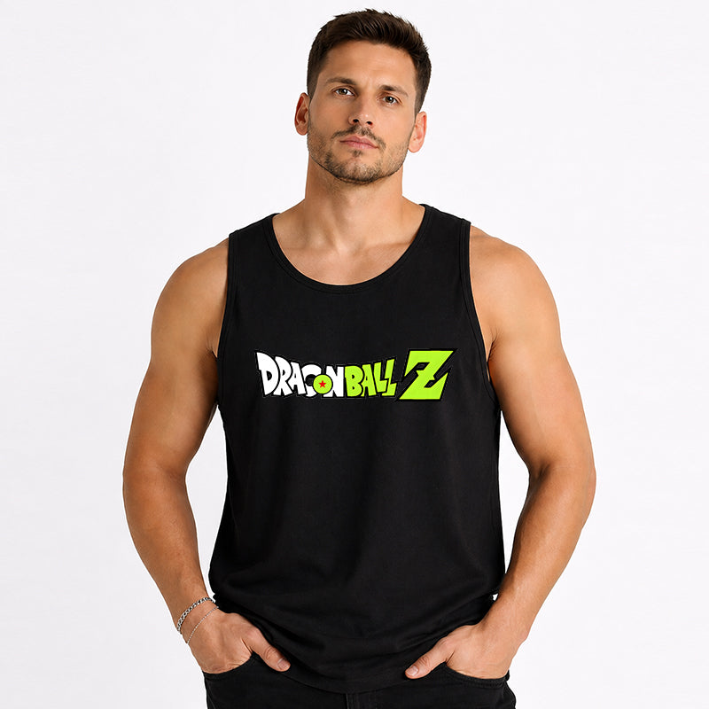 Dragon Ball Anime Broly Cartoon Print Cotton Tank Top