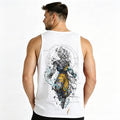 Dragon Ball Anime Goku Cartoon Print Cotton Tank Top