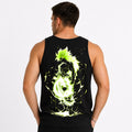 Dragon Ball Anime Broly Cartoon Print Cotton Tank Top
