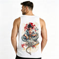 Dragon Ball Anime Goku Cartoon Print Cotton Tank Top